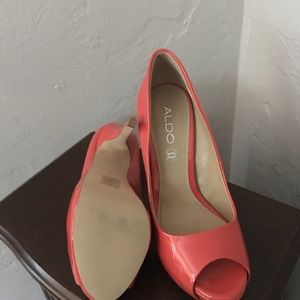 Aldo coral heels